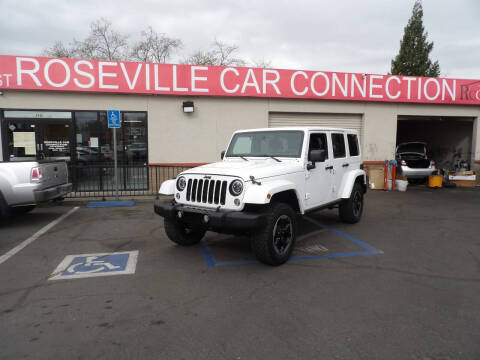 2014 Jeep Wrangler Unlimited for sale at ROSEVILLE CAR CONNECTION in Roseville CA