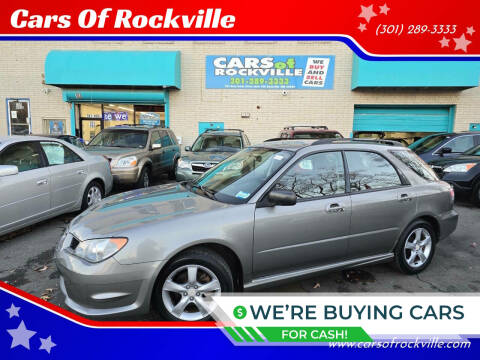 2006 Subaru Impreza for sale at Cars Of Rockville in Rockville MD