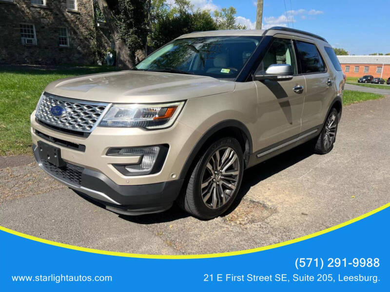 2017 Ford Explorer Platinum
