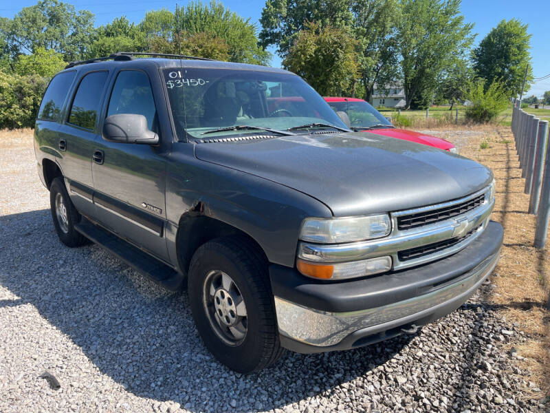 2001 Chevrolet Tahoe for sale at HEDGES USED CARS in Carleton MI