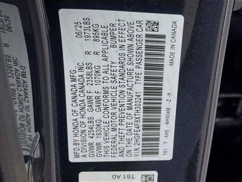 2026 Honda Civic Hybrid Sport