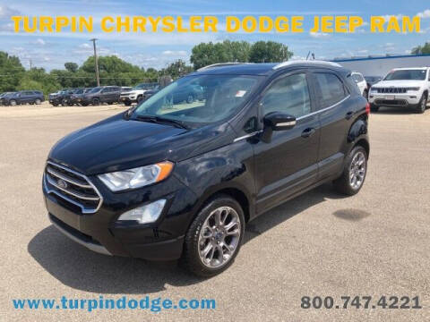2019 Ford EcoSport for sale at Turpin Chrysler Dodge Jeep Ram in Dubuque IA