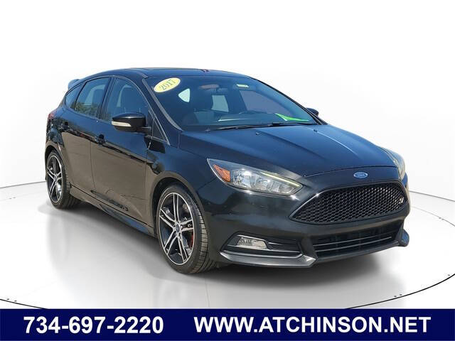 Used 2017 Ford Focus ST with VIN 1FADP3L97HL299057 for sale in Belleville, MI