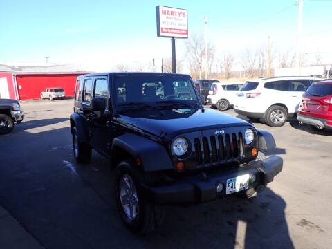2008 Jeep Wrangler Unlimited for sale at Marty's Auto Sales in Savage MN