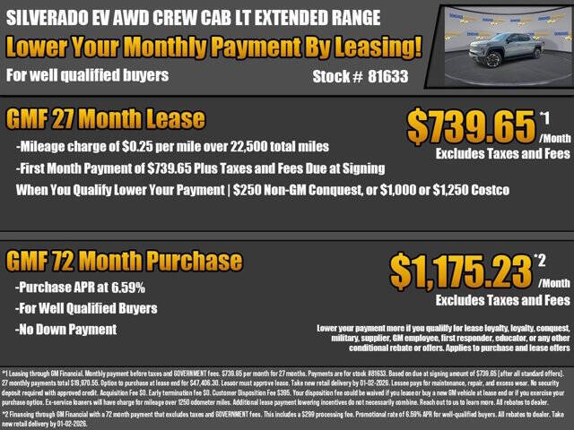 2026 Chevrolet Silverado EV LT