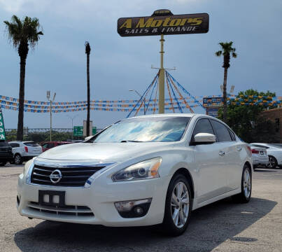 2013 Nissan Altima for sale at A MOTORS SALES AND FINANCE in San Antonio TX
