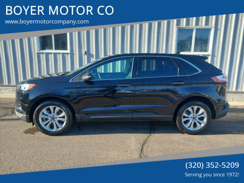 2022 Ford Edge for sale at BOYER MOTOR CO in Sauk Centre MN