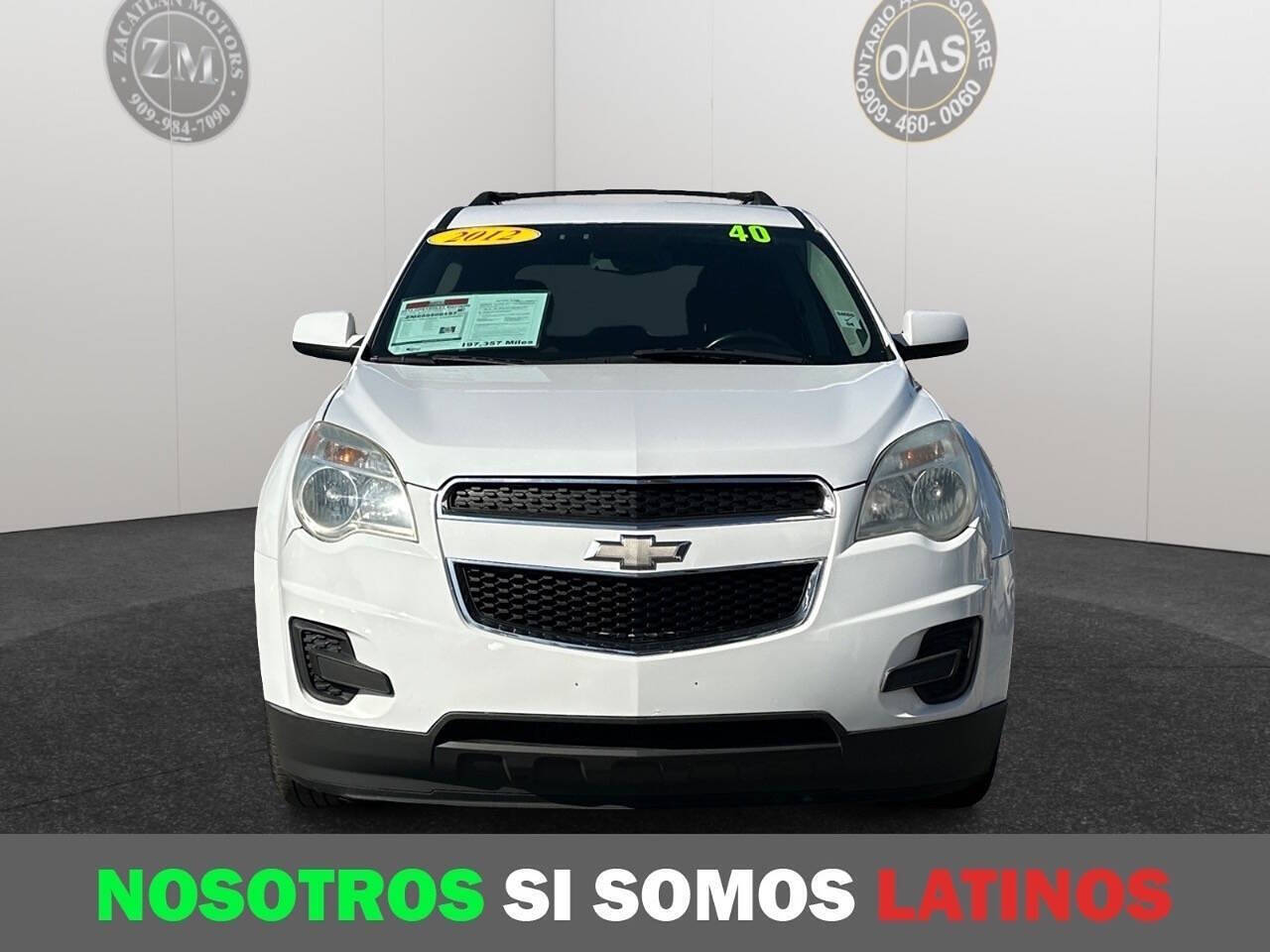 2012 Chevrolet Equinox for sale at Zacatlan Motors in Ontario, CA