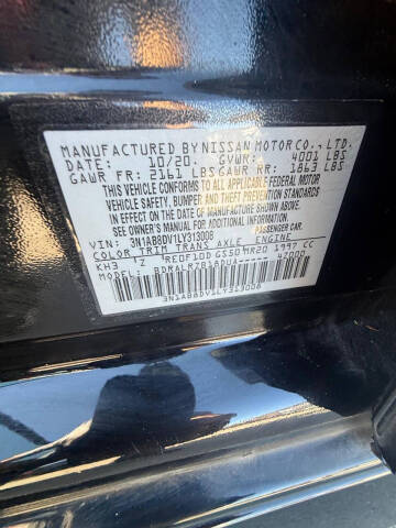 2020 Nissan Sentra SR