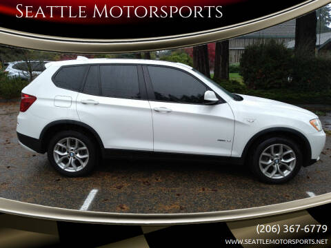 2014 BMW X3 for sale at Seattle Motorsports in Shoreline WA
