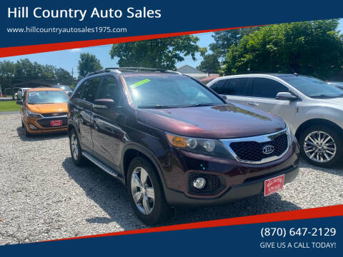 2013 Kia Sorento for sale at Hill Country Auto Sales in Maynard AR