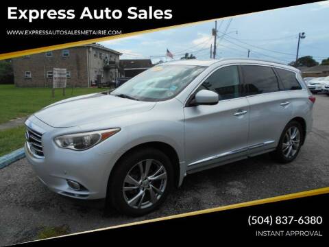 2013 Infiniti JX35 for sale at Express Auto Sales in Metairie LA