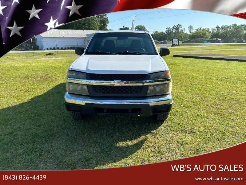 2006 Chevrolet Colorado for sale at WB's Auto Sales in Moncks Corner SC