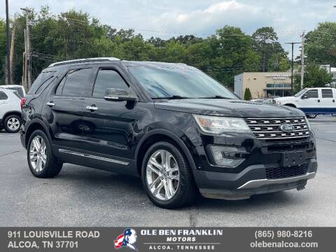 2016 Ford Explorer for sale at Ole Ben Franklin Motors KNOXVILLE - Alcoa in Alcoa TN