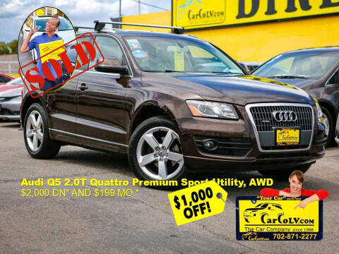 2012 Audi Q5 for sale at The Car Company in Las Vegas NV