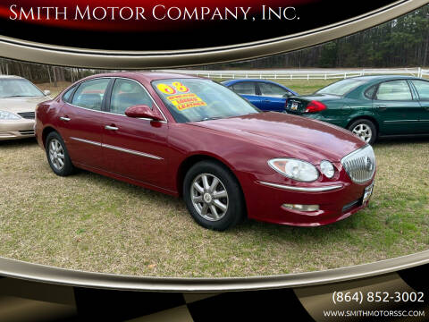 2008 Buick LaCrosse for sale at Smith Motor Company, Inc. in Mc Cormick SC