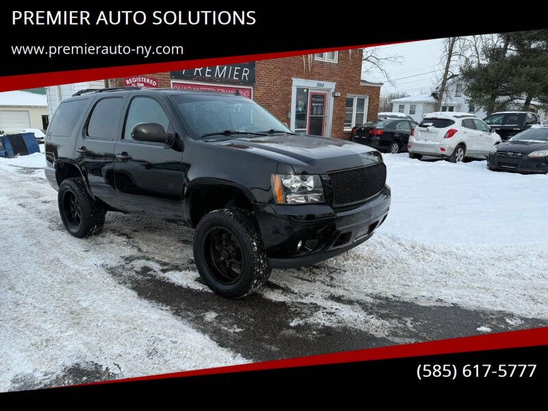 2013 Chevrolet Tahoe for sale at PREMIER AUTO SOLUTIONS in Spencerport NY