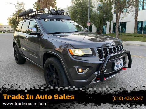 2015 Jeep Grand Cherokee for sale at Trade In Auto Sales in Van Nuys CA