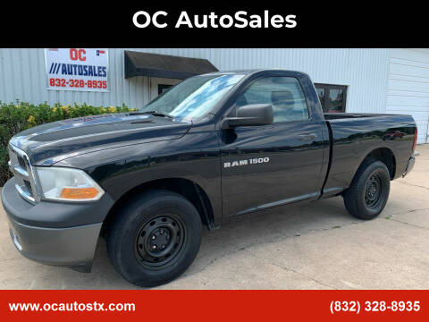 2011 RAM Ram Pickup 1500 for sale at OC AutoSales in Pearland TX