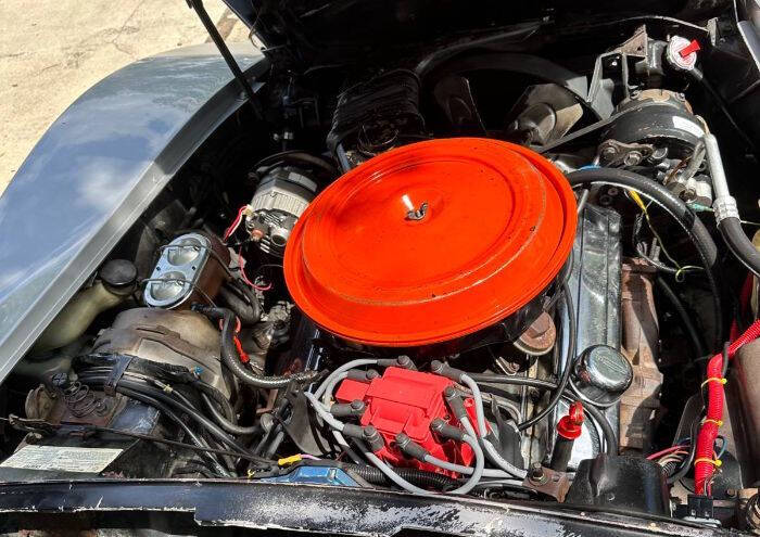 Silver 1977 Chevrolet Corvette 2