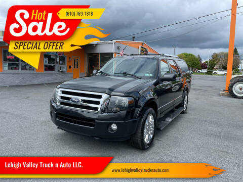 2013 Ford Expedition EL for sale at Lehigh Valley Truck n Auto LLC. in Schnecksville PA
