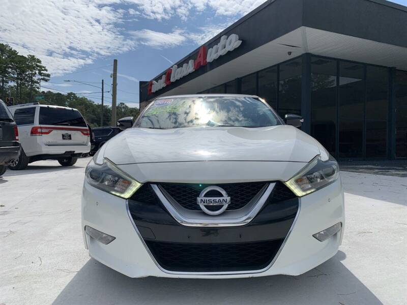 2016 Nissan Maxima for sale at 1st Class Auto in Tallahassee FL
