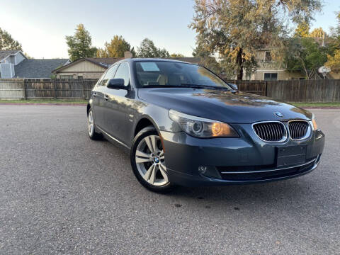 2010 BMW 5 Series for sale at M-A Automotive LLC in Aurora CO