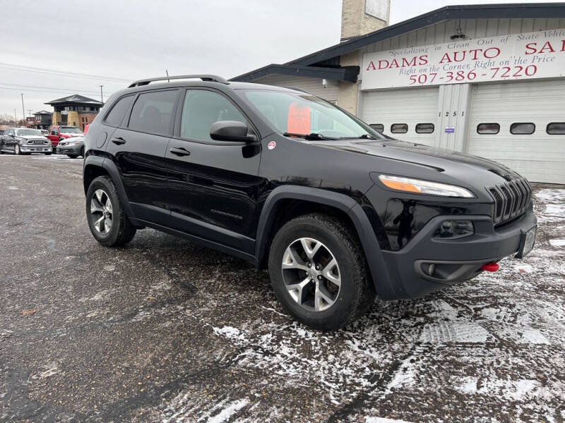 2017 Jeep Cherokee for sale at Adams Auto Sales Inc in Mankato MN