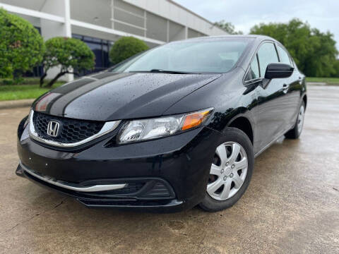 2015 Honda Civic for sale at powerful cars auto group llc in Houston TX