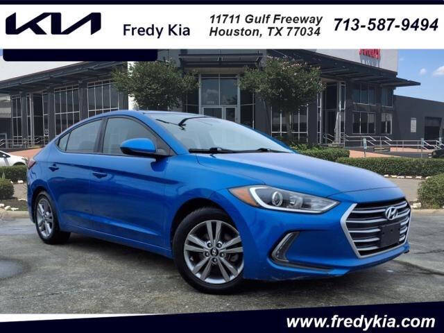 2017 Hyundai Elantra for sale at Freddy Cars in Houston TX