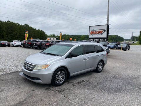 2012 Honda Odyssey for sale at Billy Ballew Motorsports in Dawsonville GA