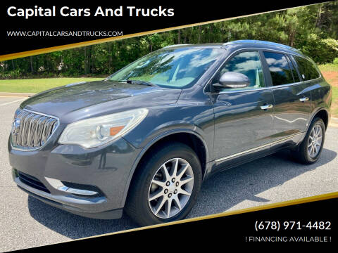 2013 Buick Enclave for sale at Capital Cars and Trucks in Gainesville GA