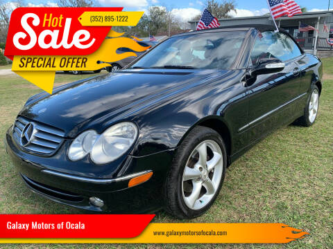 2005 Mercedes-Benz CLK for sale at Galaxy Motors of Ocala in Ocala FL