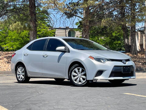2016 Toyota Corolla for sale at Used Cars and Trucks For Less in Millcreek UT