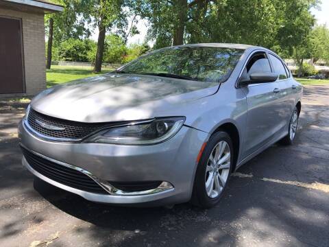 2015 Chrysler 200 for sale at LIBERTY AUTO FAIR LLC in Toledo OH