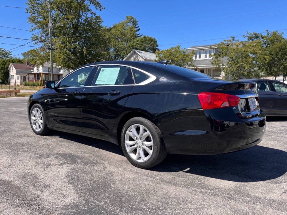 2018 Chevrolet Impala for sale at Cars On Main in Findlay, OH