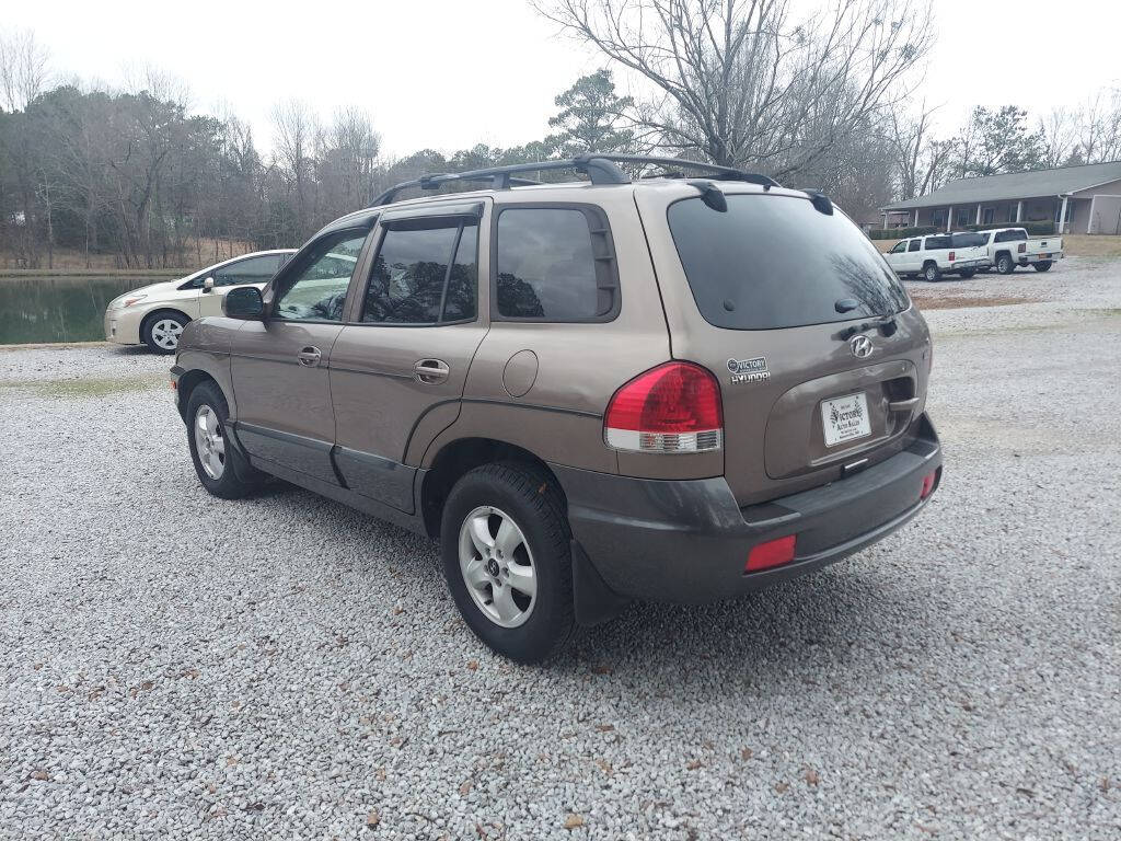 2005 Hyundai SANTA FE for sale at Victory Auto Sales LLC in Mooreville, MS