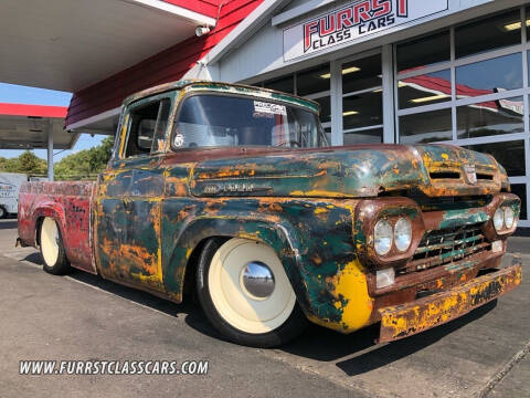 1960 Ford F-100 for sale at Furrst Class Cars LLC  - Independence Blvd. in Charlotte NC