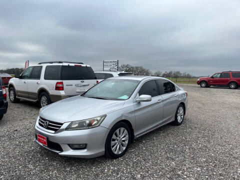 2013 Honda Accord for sale at COUNTRY AUTO SALES in Hempstead TX