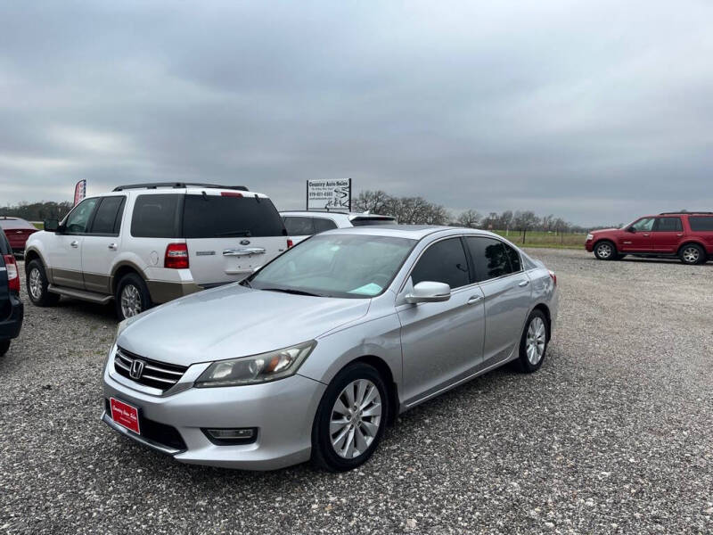 2013 Honda Accord for sale at COUNTRY AUTO SALES in Hempstead TX