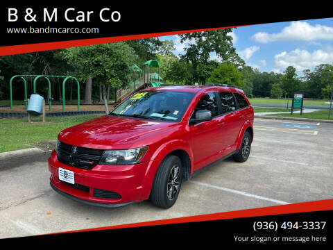 2017 Dodge Journey for sale at B & M Car Co in Conroe TX