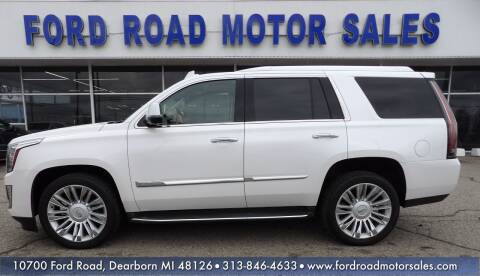 2016 Cadillac Escalade for sale at Ford Road Motor Sales in Dearborn MI