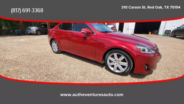 2011 Lexus IS 250 for sale at AUTHE VENTURES AUTO in Red Oak, TX