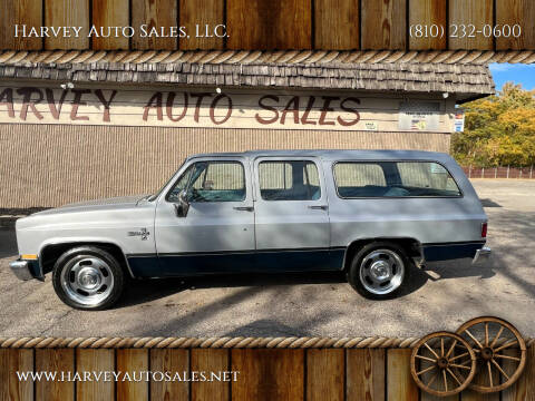 1983 Chevrolet Suburban for sale at Harvey Auto Sales, LLC. in Flint MI