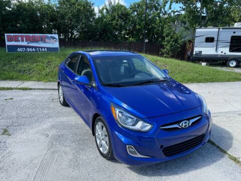 2014 Hyundai Accent for sale at Detroit Cars and Trucks in Orlando FL