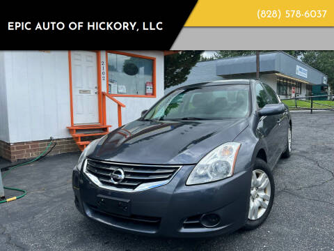 2012 Nissan Altima for sale at Epic Auto of Hickory, LLC in Hickory NC