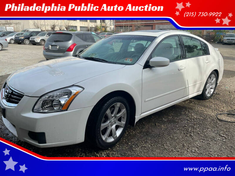 2007 Nissan Maxima for sale at Philadelphia Public Auto Auction in Philadelphia PA