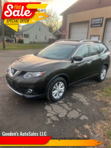 2014 Nissan Rogue for sale at Gooden's AutoSales LLC in Horseheads NY