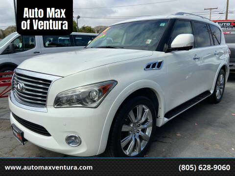 2011 Infiniti QX56 for sale at Auto Max of Ventura in Ventura CA