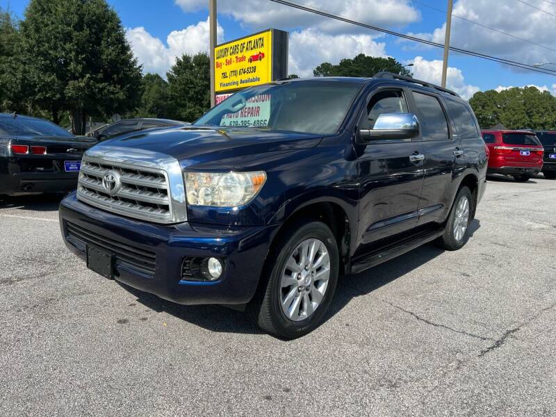 2010 Toyota Sequoia for sale at Luxury Cars of Atlanta in Snellville GA